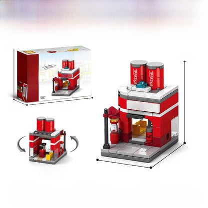 Mini City Street Building Blocks Set Ke happy shop 103pcs boxed