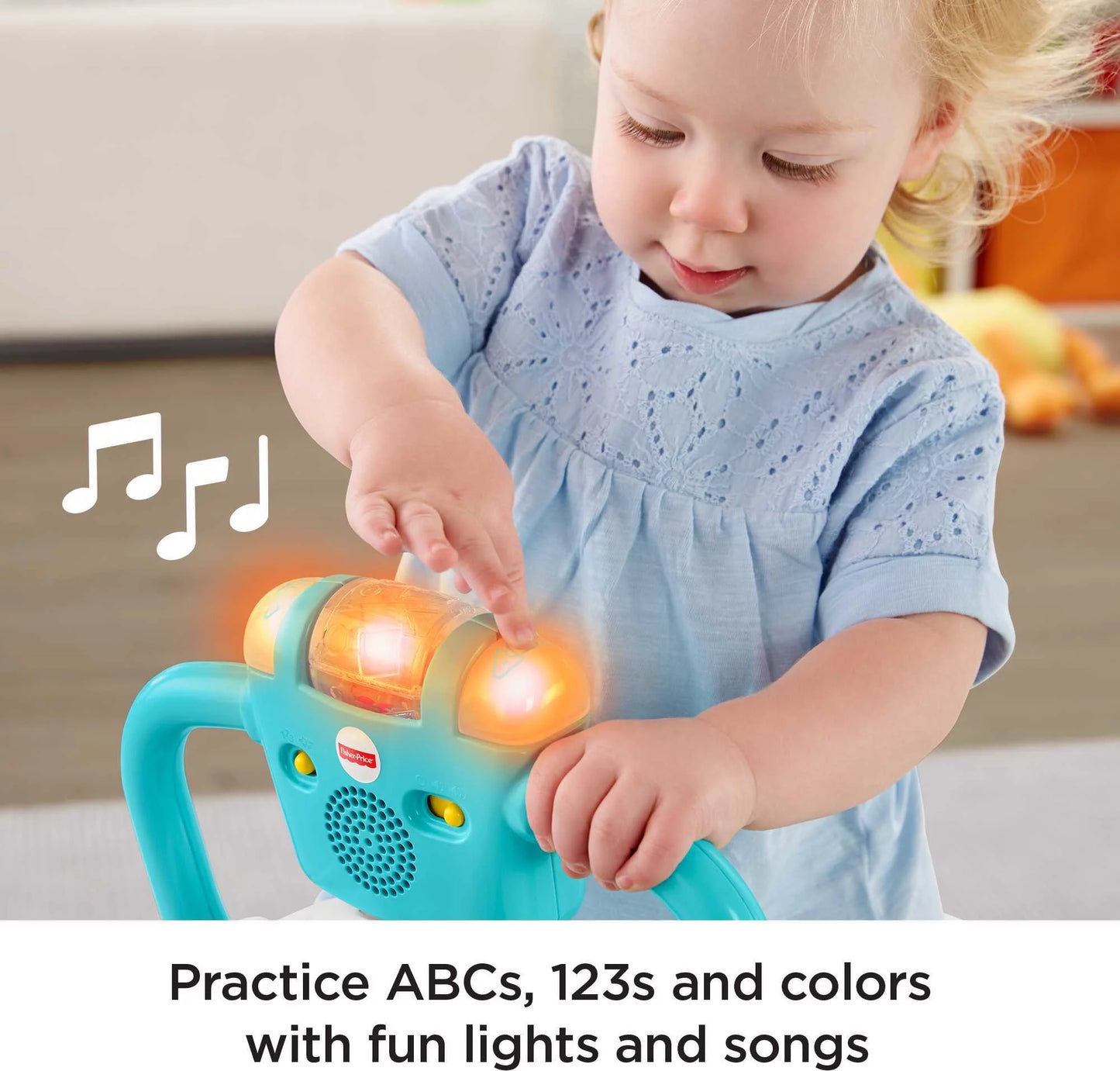 Bounce and Spin Puppy Musical Ride-On Learning Toy for Babies and Toddlers