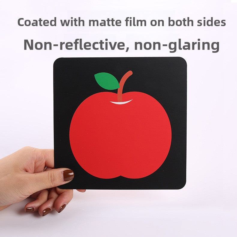 High-Contrast Visual Stimulation Cards for Babies