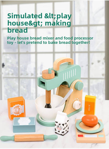 Wooden Tea Set Kitchen Pretend Play Toy