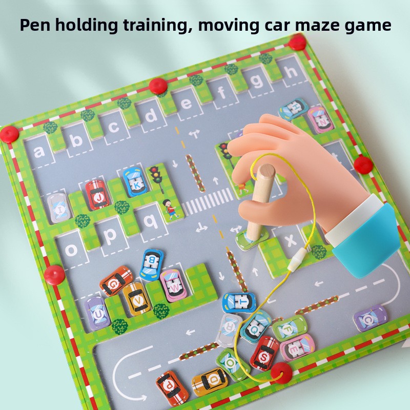 Wooden Magnetic Maze & Learning Boards for Kids