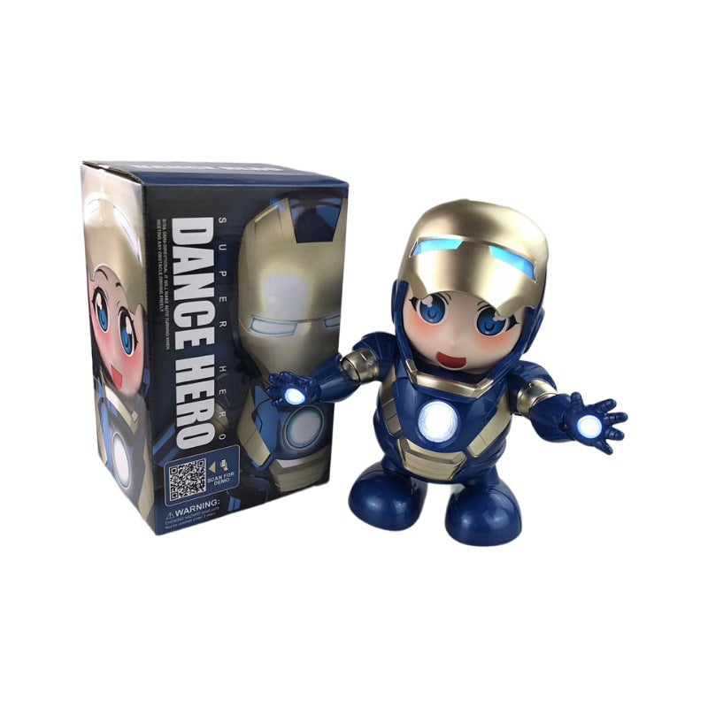 Electric Dancing Robot Toy with Music and Lights