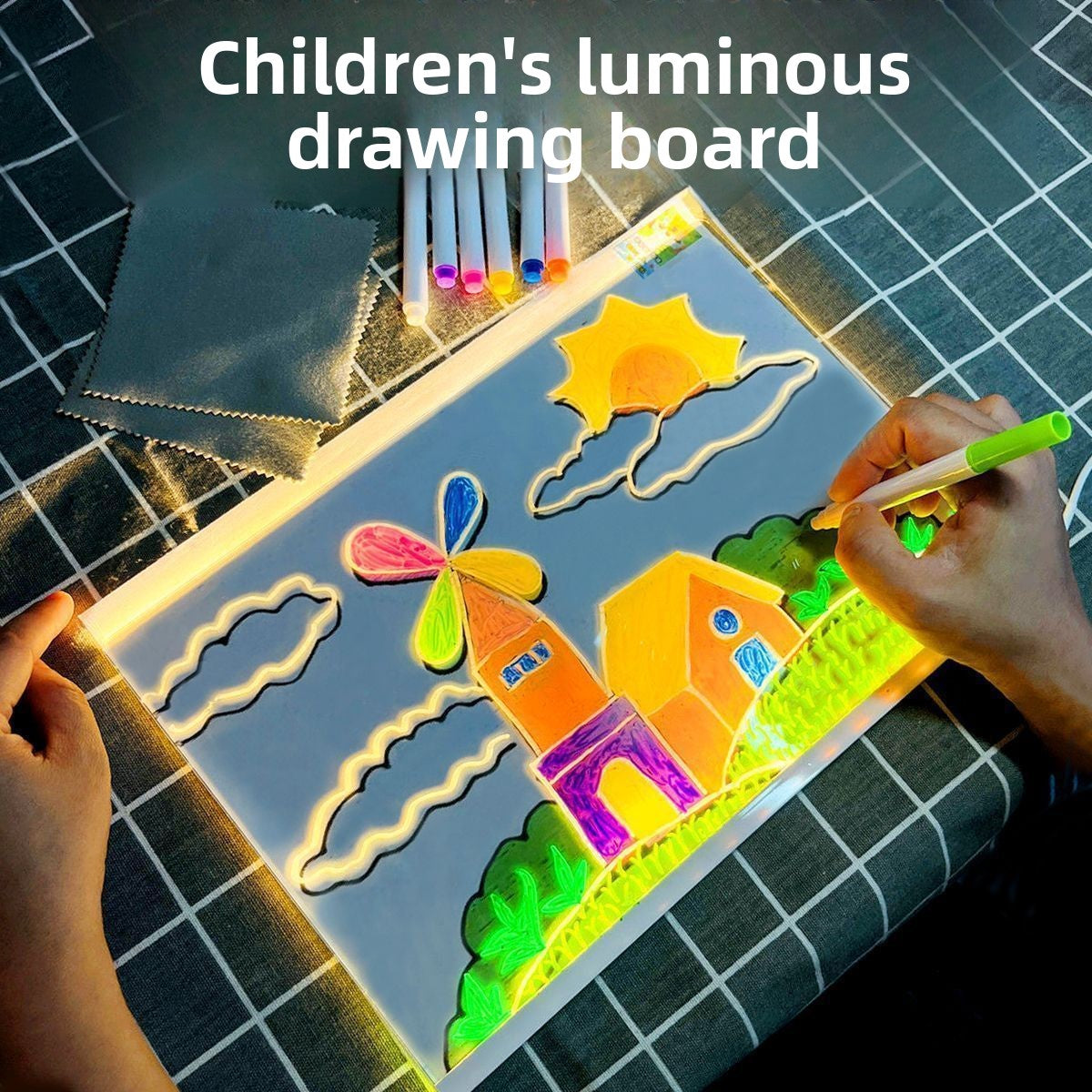 LED Drawing Toy Set for Kids