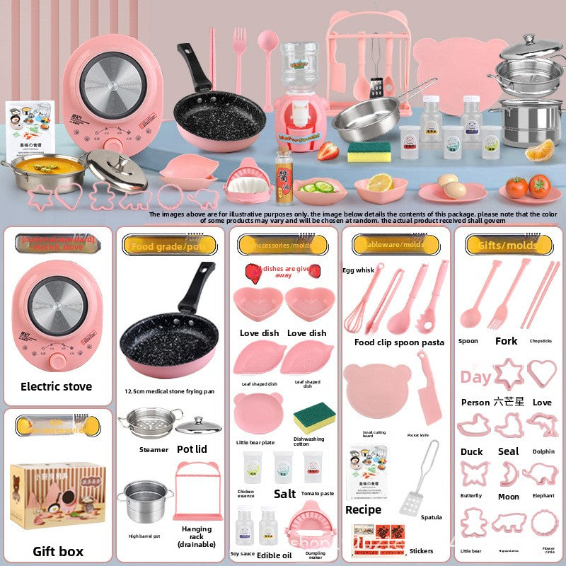Mini Kitchen Pretend Play Toy Set