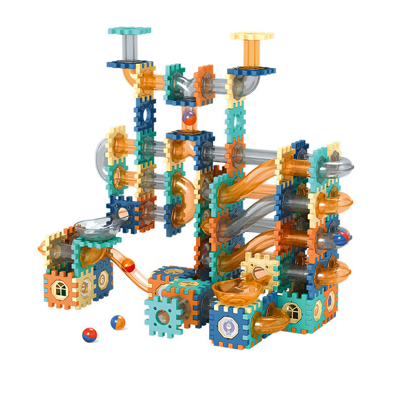 Ball Track Building Blocks Set for Kids