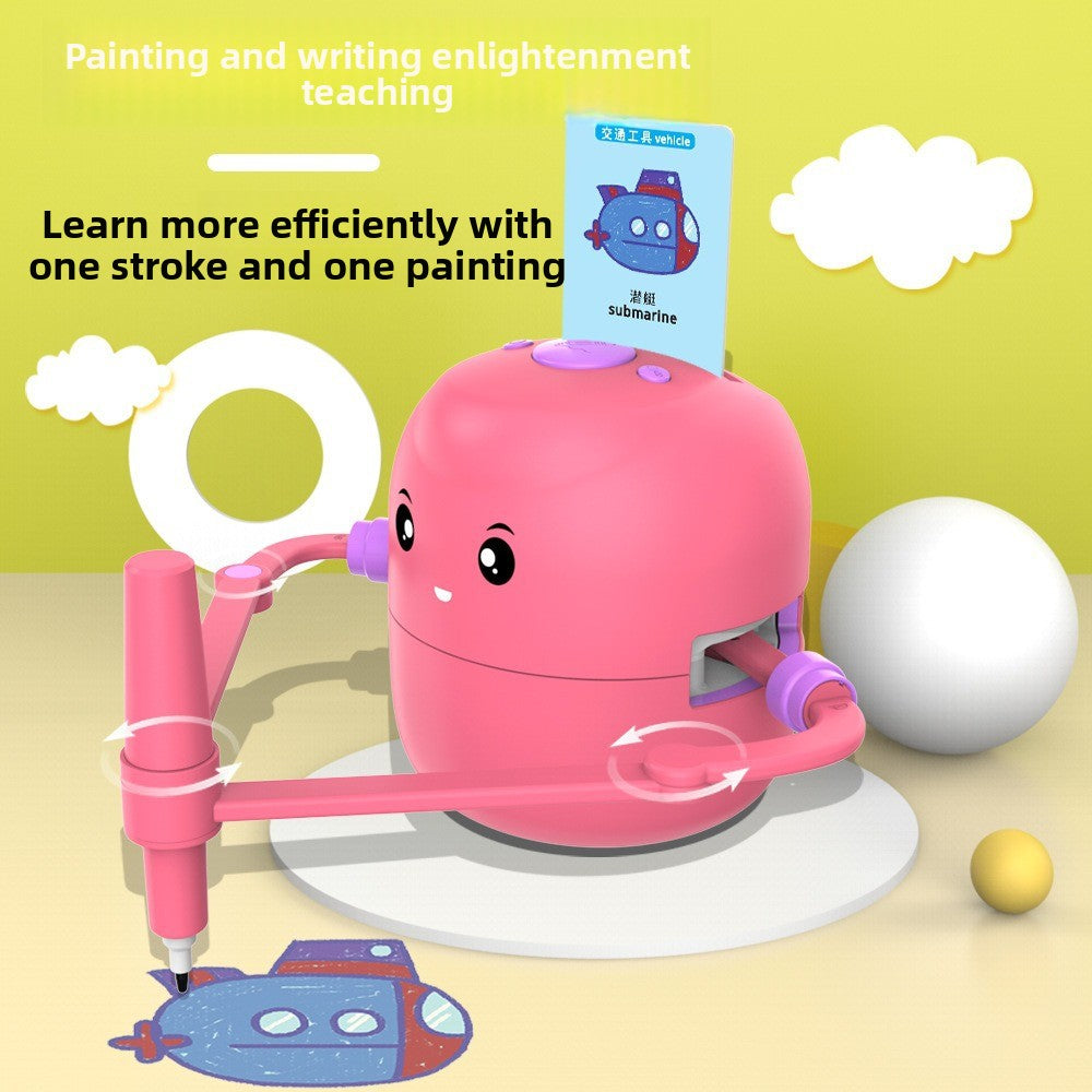 Automatic Drawing Robot Toy for Kids