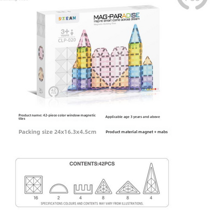 Sparkle Tile Building Set 42pcs