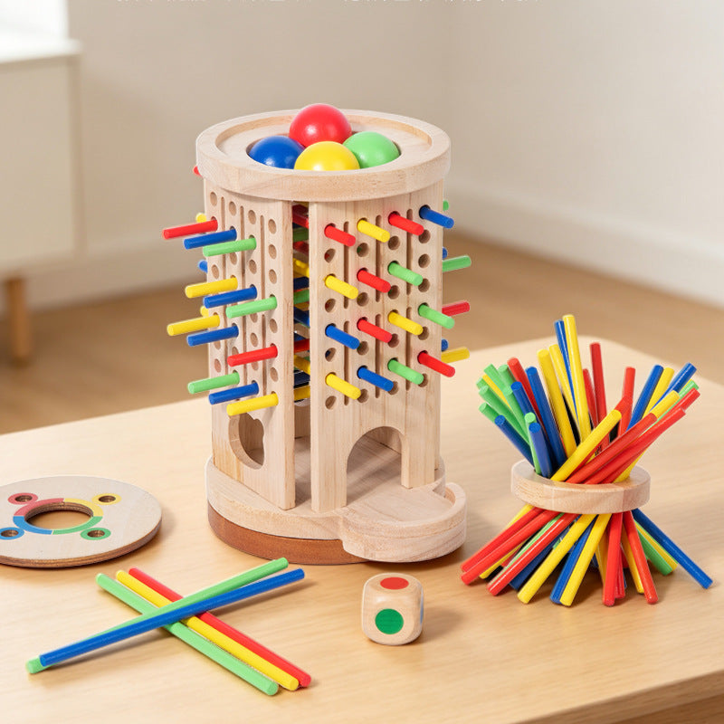 Wooden Montessori Math Stick Game for Kids