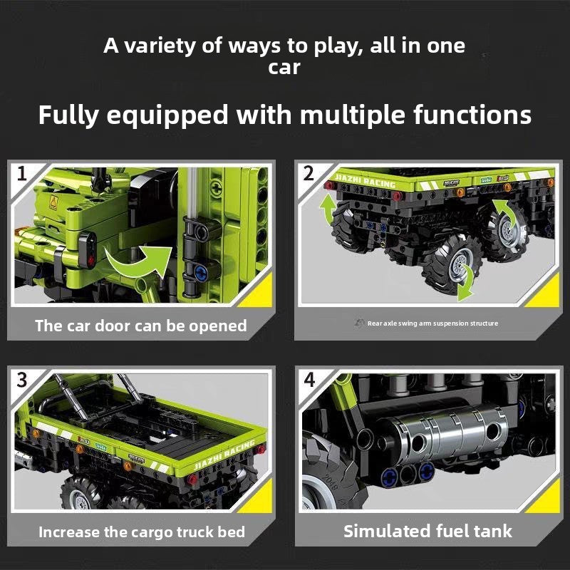Truck Building Blocks Assembly Toy for Kids