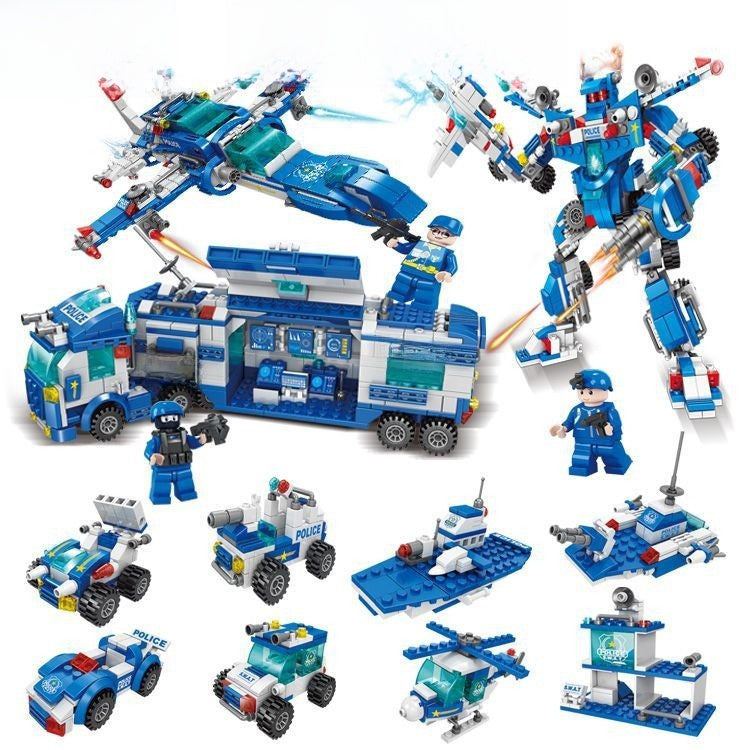 800+ Piece Small Building Blocks Kit – Themed Construction Sets