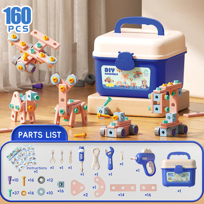 Kids Tool Box Building Toy with Electric Drill