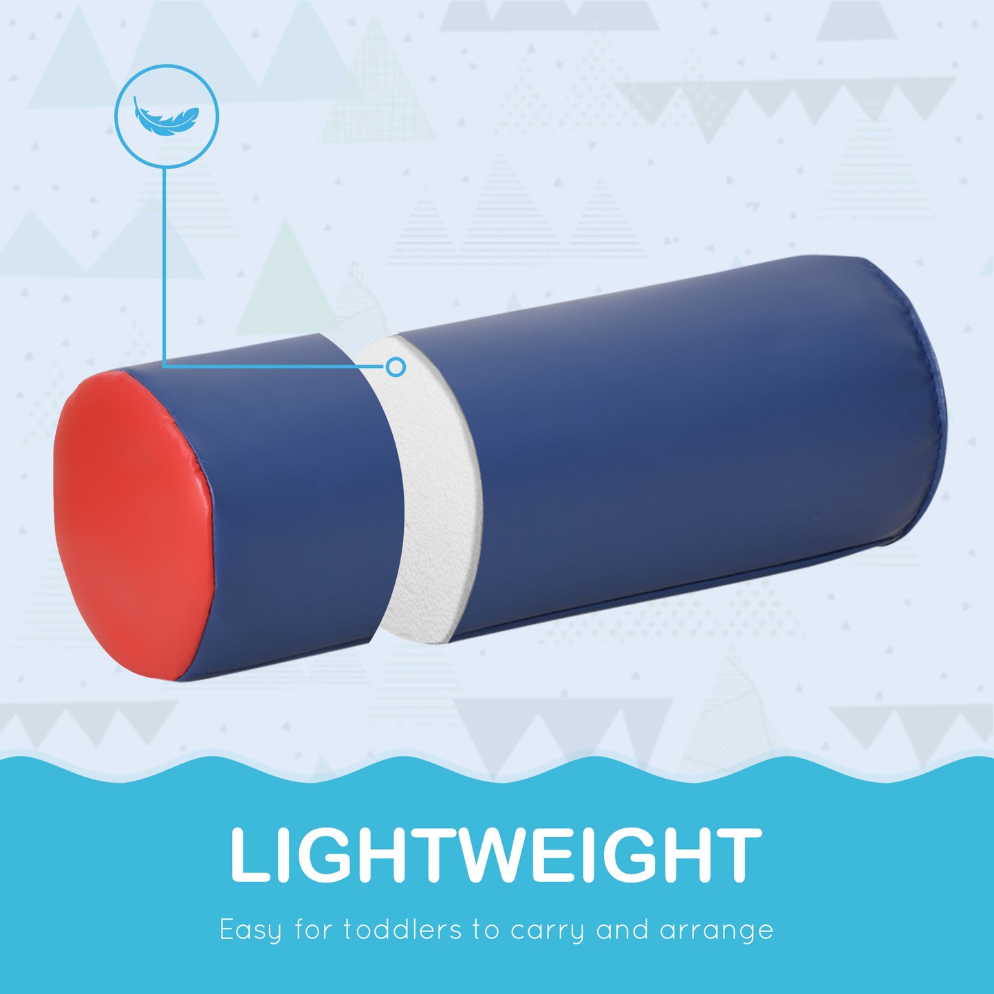 Safe, Soft & Toddler-Tough: 7-Piece Montessori Climbing Set with Premium Wipe-Clean PU Leather