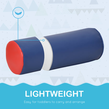 Safe, Soft & Toddler-Tough: 7-Piece Montessori Climbing Set with Premium Wipe-Clean PU Leather