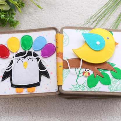 Felt Quiet Book for Toddlers