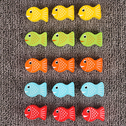 Wooden Magnetic Memory Fishing Game