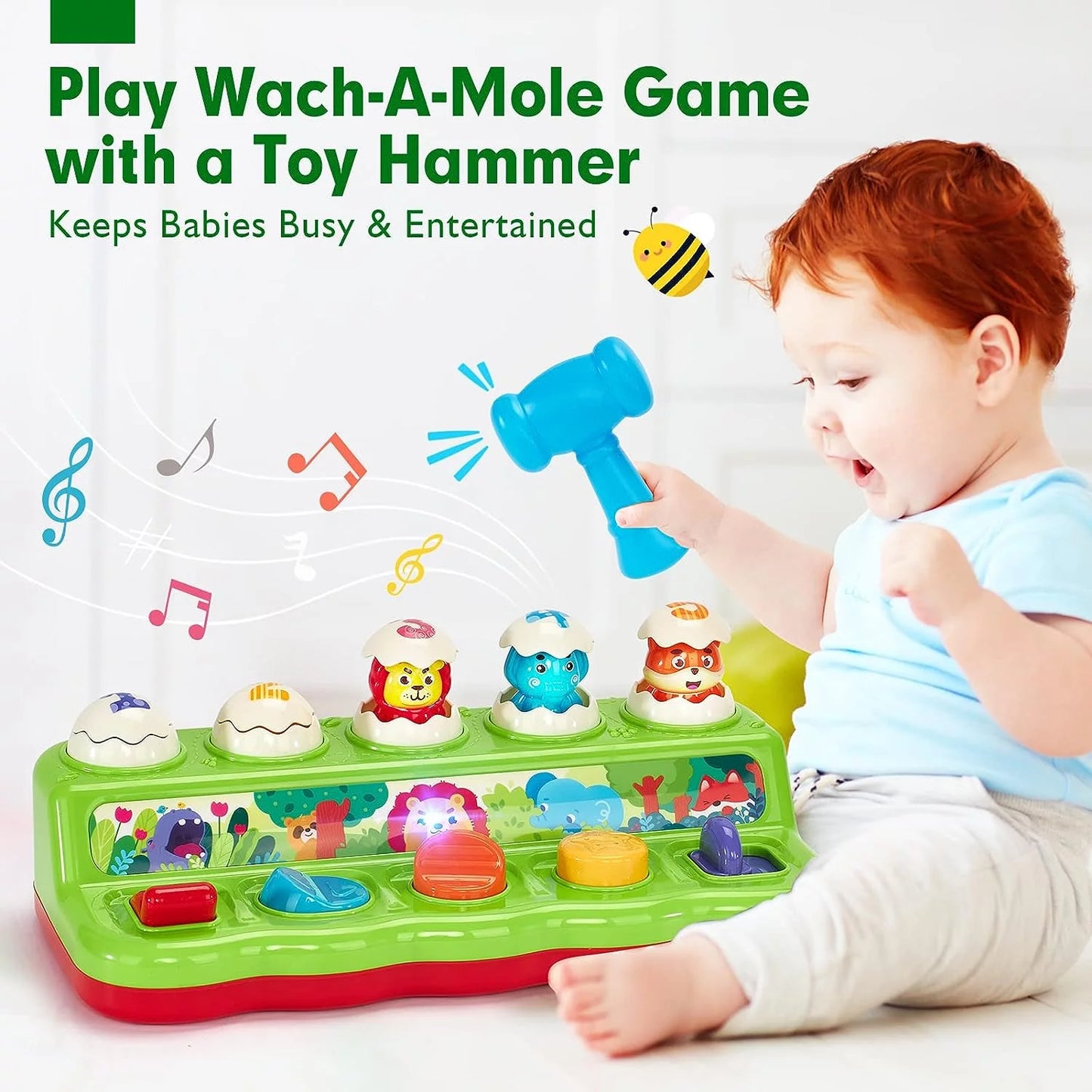 Montessori Toys for 1 Year Old, Early Developmental Sensory Toy for Toddlers 1-3, Learning Educational Toys 1 2 3 Year Old Boys Girls