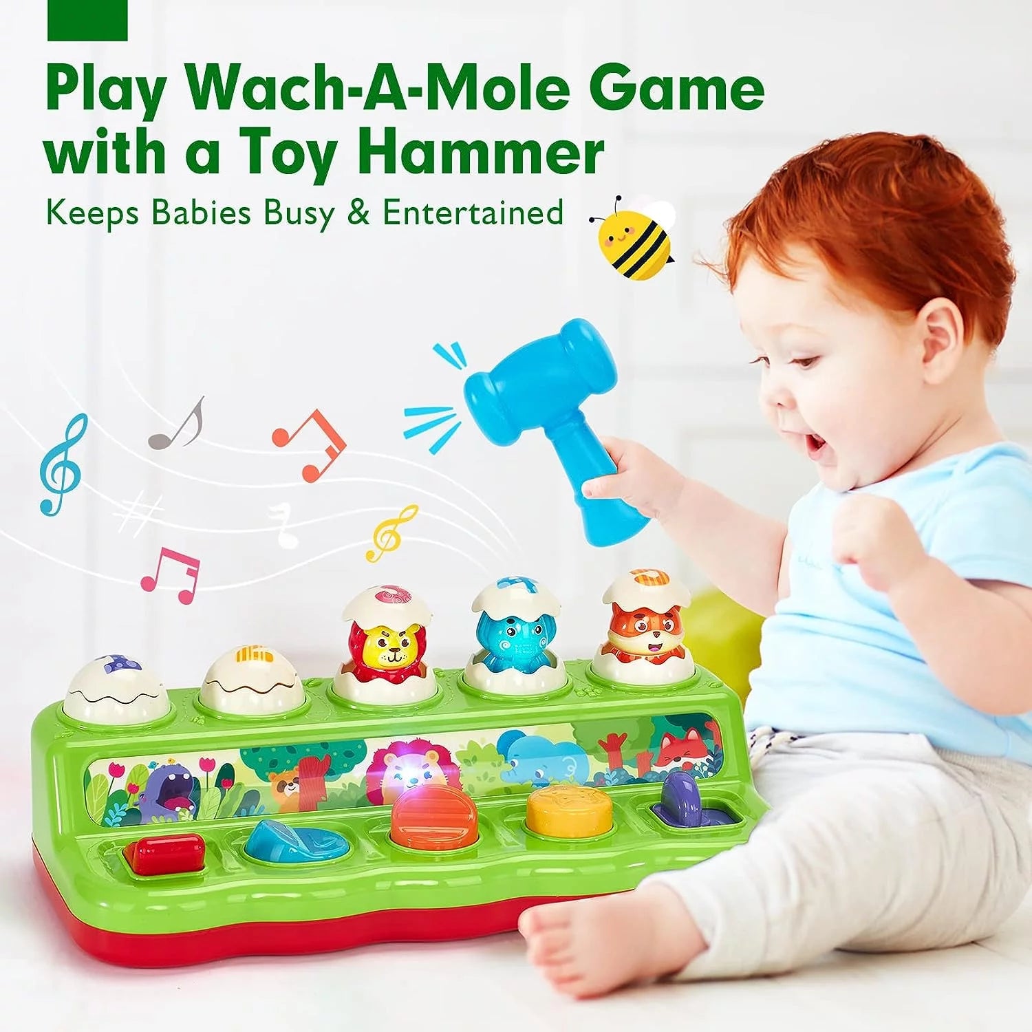 Montessori Toys for 1 Year Old, Early Developmental Sensory Toy for Toddlers 1-3, Learning Educational Toys 1 2 3 Year Old Boys Girls