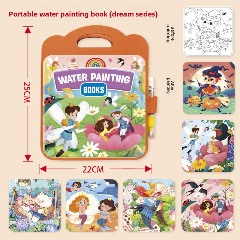 Magic Water Drawing Book for Kids