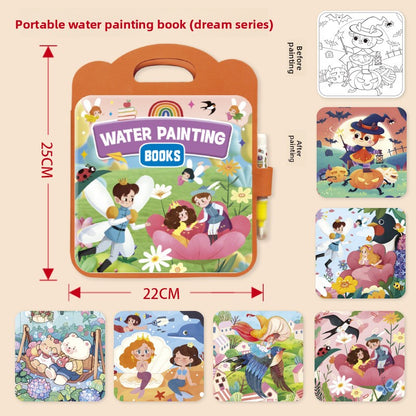Magic Water Drawing Book for Kids