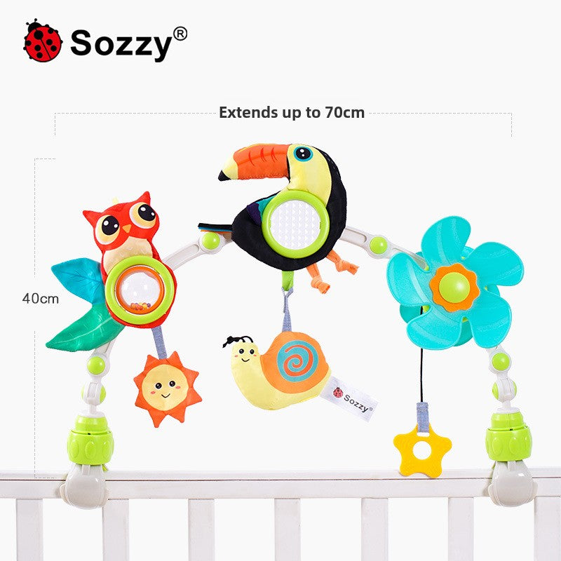 Baby Stroller Toy with Bed Clip