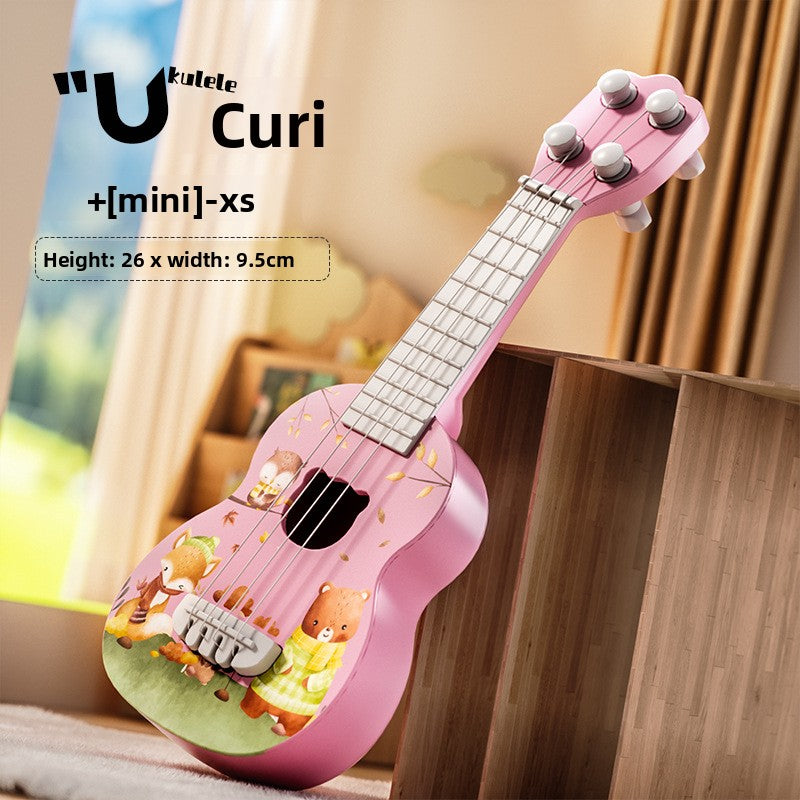 Kids 26cm Dinosaur & Animal Toy Ukulele – Musical Play