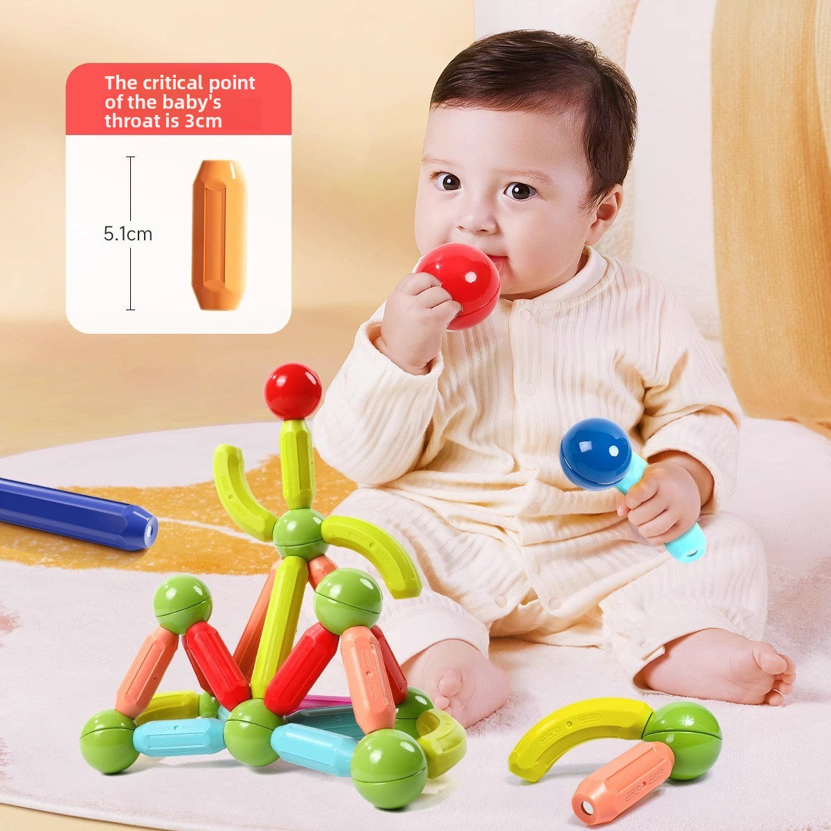 Magnetic Construction Building Blocks Educational Toys