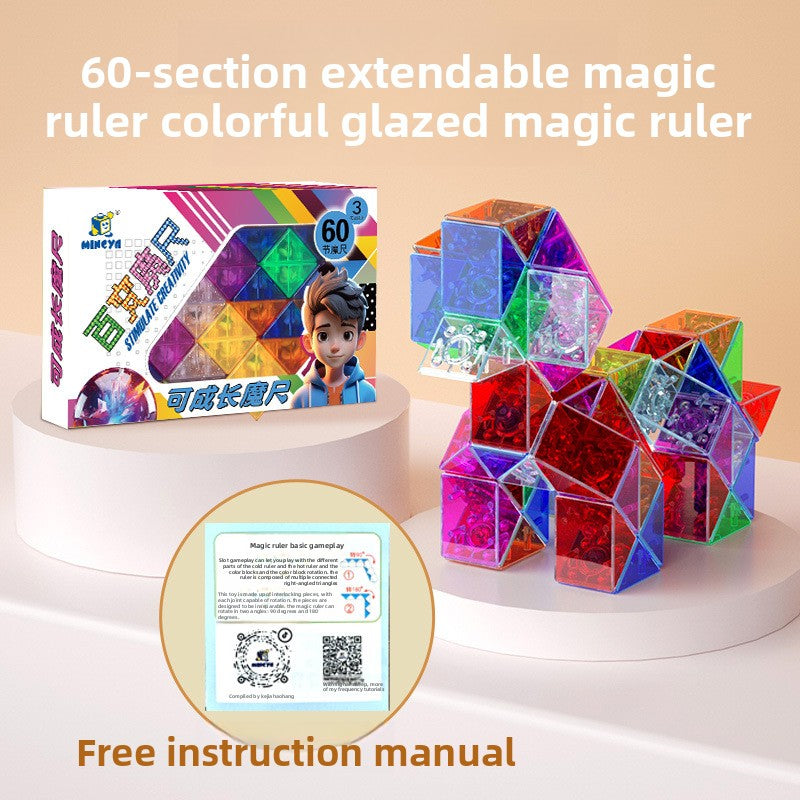 Magic Ruler STEM Building Toy for Kids
