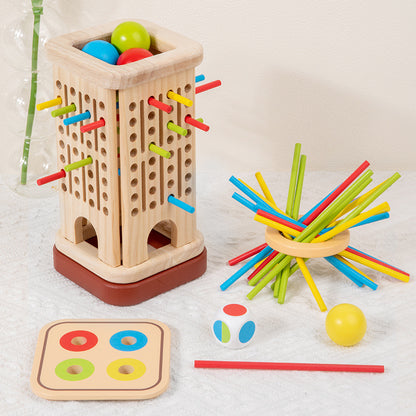 Wooden Montessori Math Stick Game for Kids