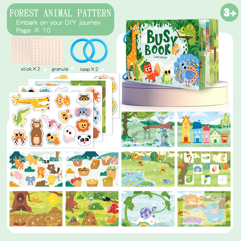 Children’s Busy Book with Themed Activities