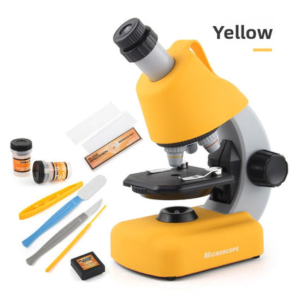 Portable Microscope Kit for Kids Science