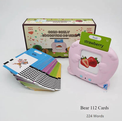 Learn & Speak: Early Childhood Education Card Machine for Smart Minds! 🗣️🎶
