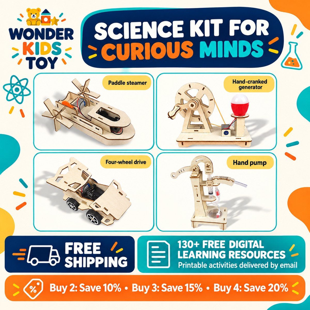 Science experiment kit for kids – product gallery image 9