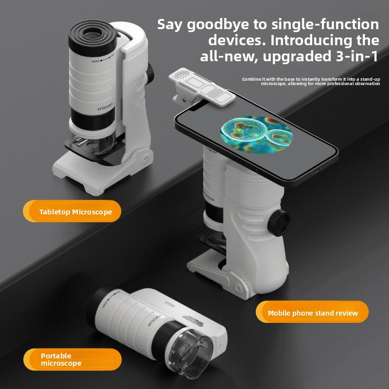 Portable Handheld Microscope for Kids