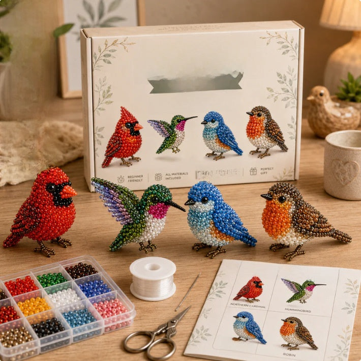 3D Beaded Animal Craft Kit