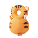 Baby Head Protector Backpack Pillow Tiger Fleece