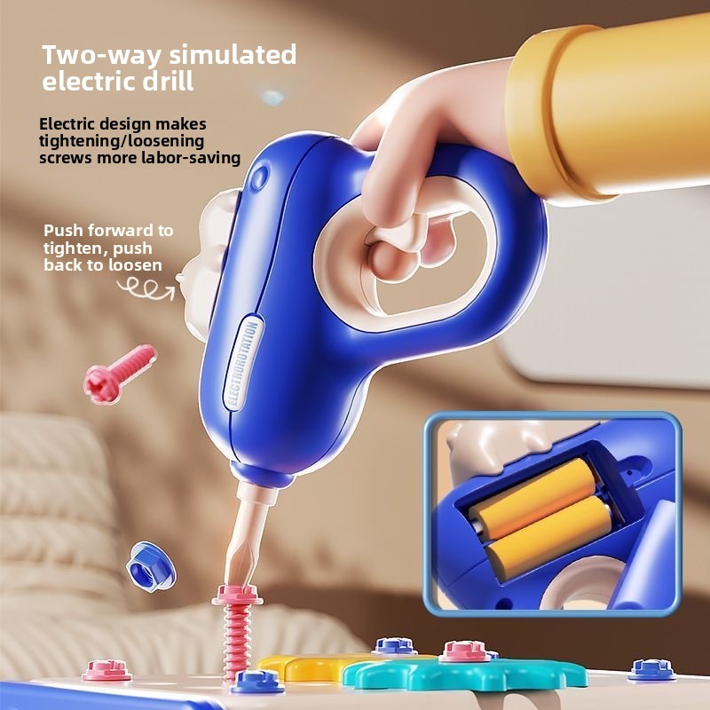 Kids Tool Set Toy with Pretend Drill