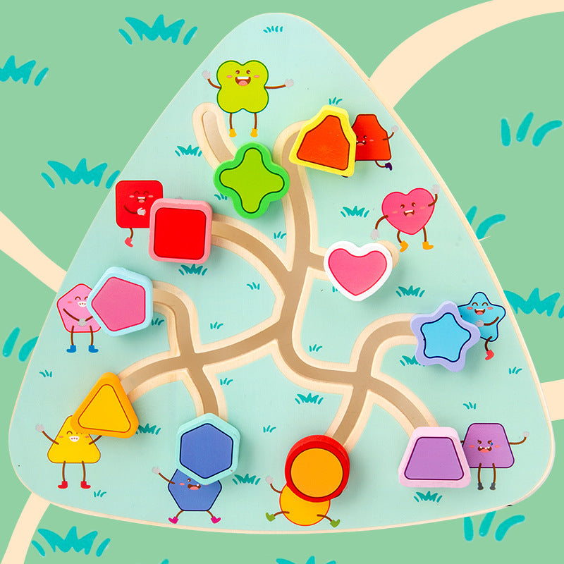 Wooden Maze Toy for Kids