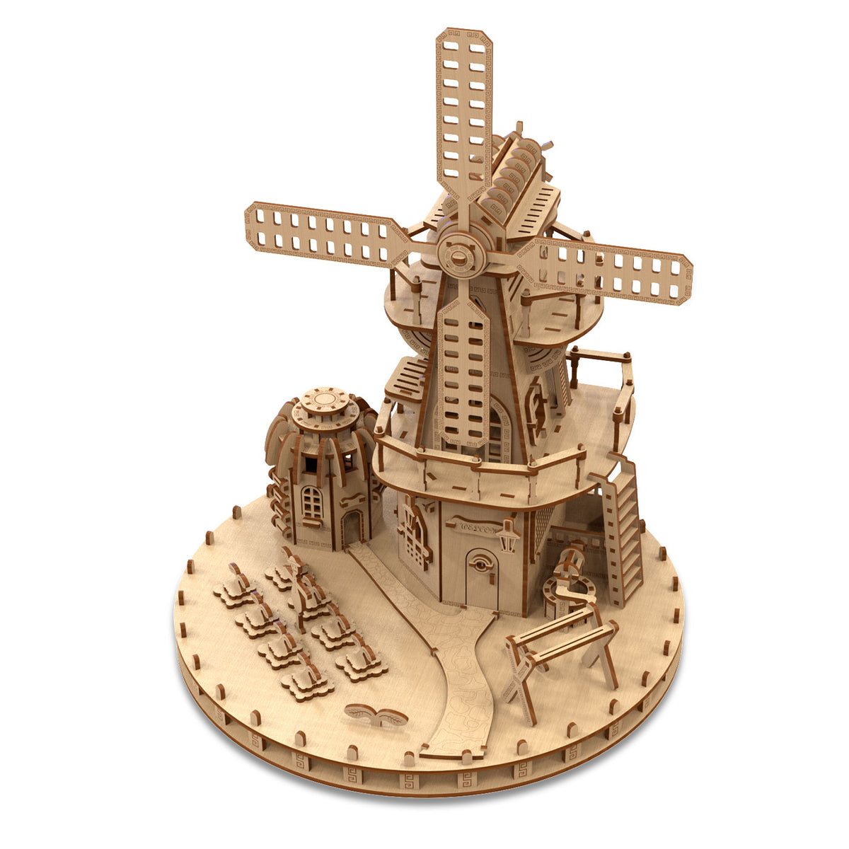 Williams Manor 3D Wooden Puzzle for Teens & Adults Williams Manor