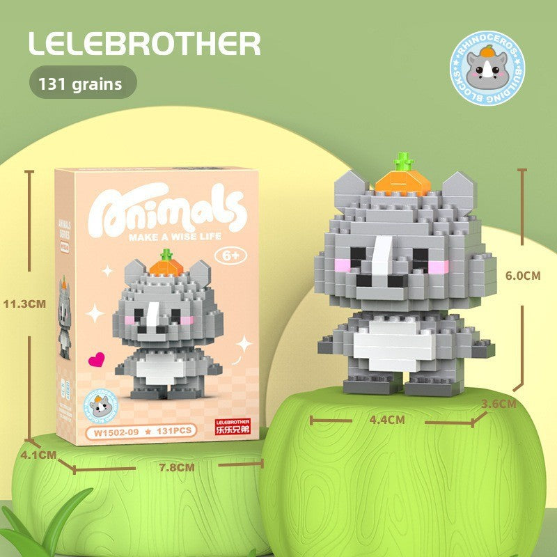 Animal Building Blocks for Creative STEM Play