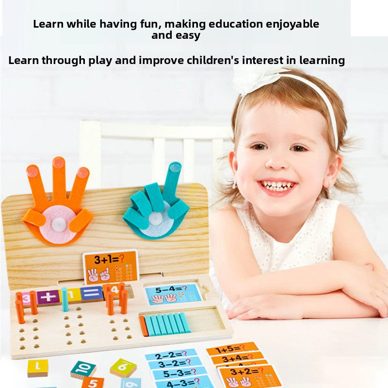 Montessori Finger Math Learning Toys for Kids
