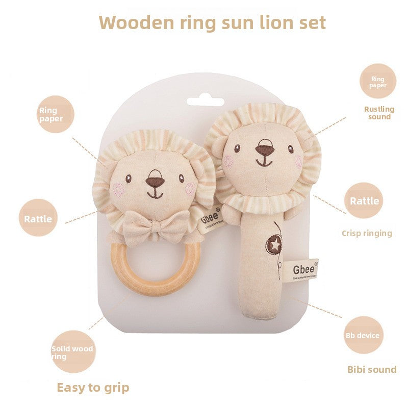 Baby Hand Bell Rattle Stick for Sensory Play