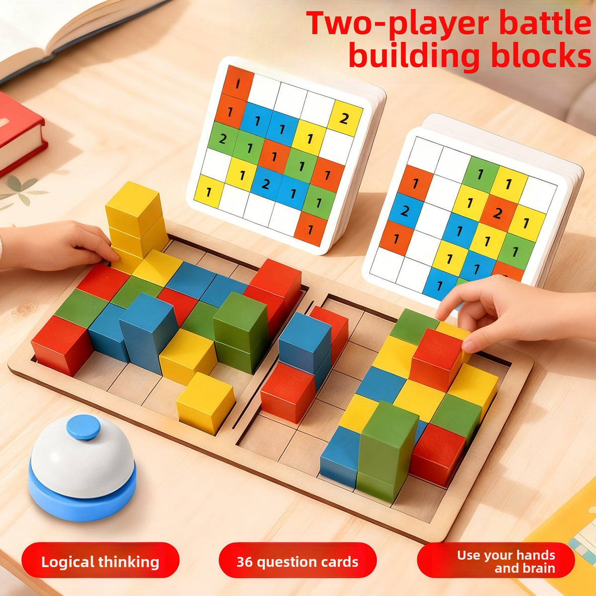 3D Logic Building Block Game for Kids