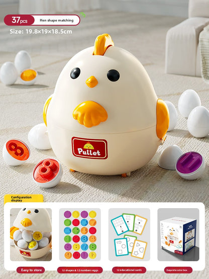 Shape Matching Eggs Learning Toy