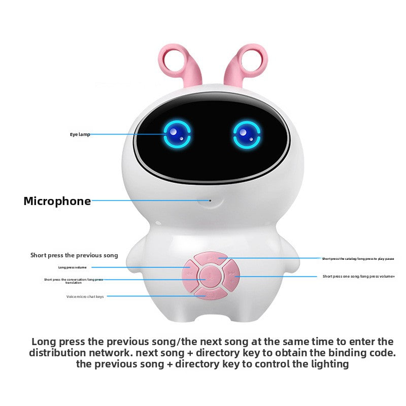 Wi-Fi Interactive Learning Robot – Voice & Music Features