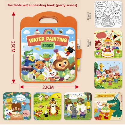 Reusable Water Drawing Book for Kids