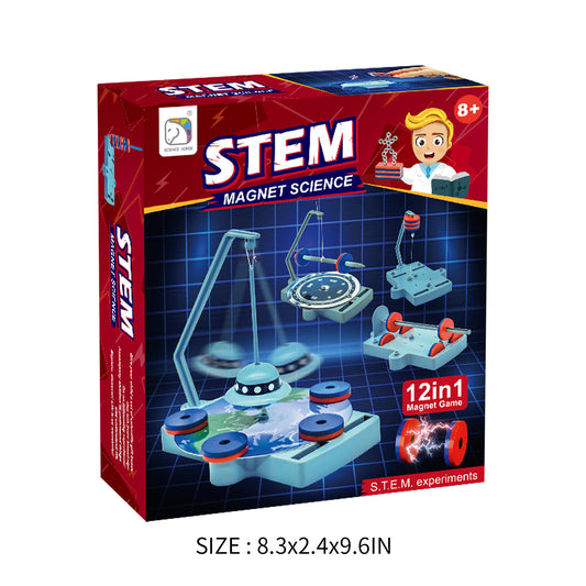 Kids Science Experiment STEM Learning Kit Magnetic Science Kit English Packaging