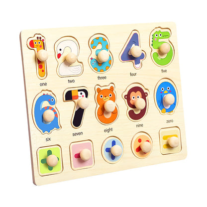 Montessori Wooden Educational Puzzle Board