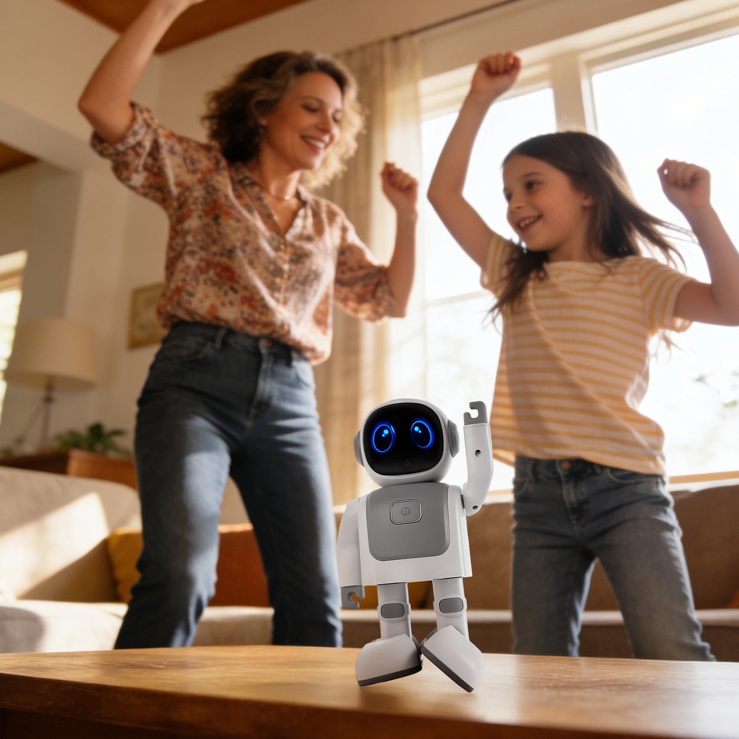 Meet Your Child’s First AI Companion: The Programmable Dancing Robot with Voice Assistant & Bluetooth Music