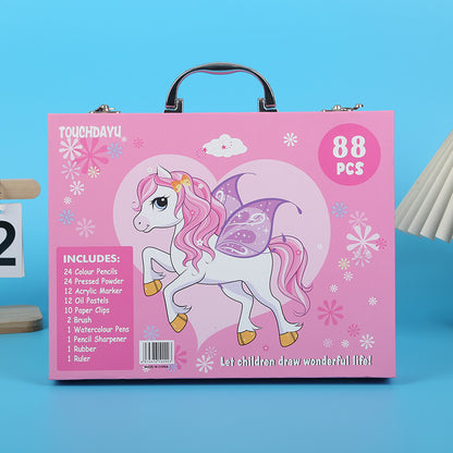 88-Piece Acrylic Marker Art Set