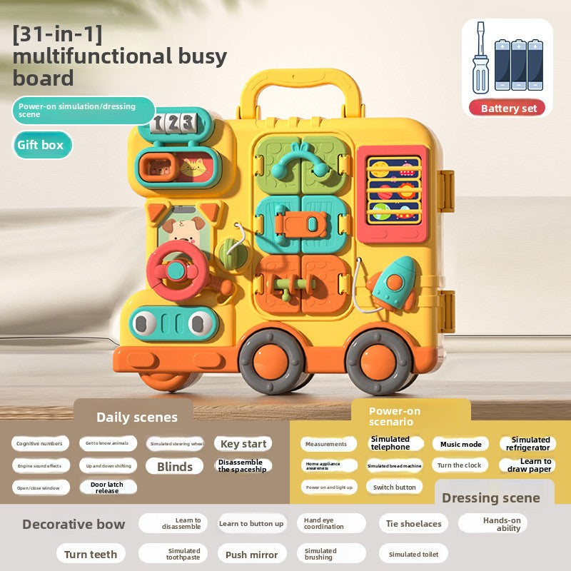 Multifunctional Busy Board Toy Battery Version
